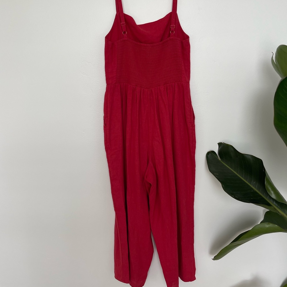 Red jumpsuit - Picture 2 of 4